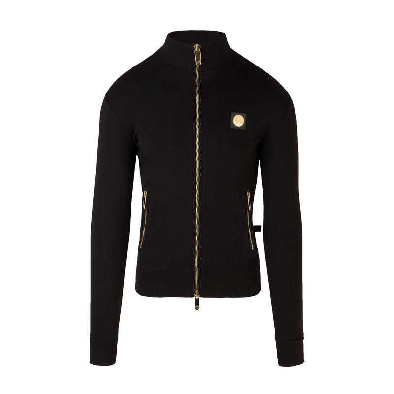 Full Signature tracksuit in black with gold plated accessory