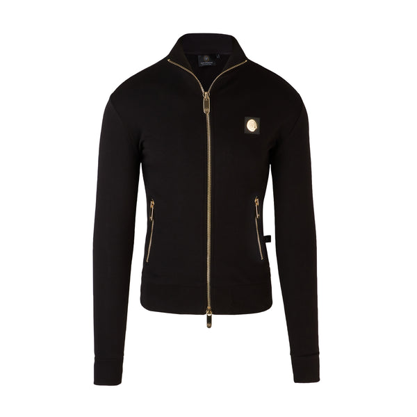 Full Signature tracksuit in black with gold plated accessory