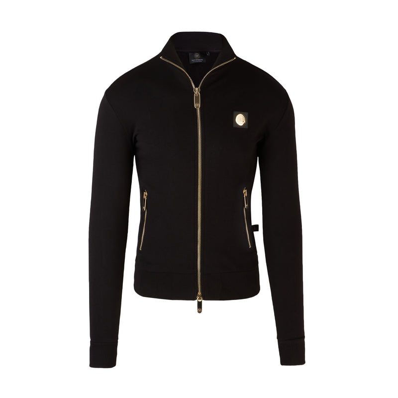 Full Signature tracksuit in black with gold plated accessory