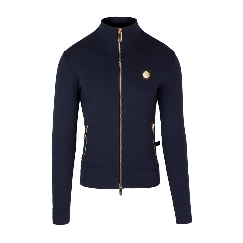 Full Signature tracksuit in navy with gold plated accessory