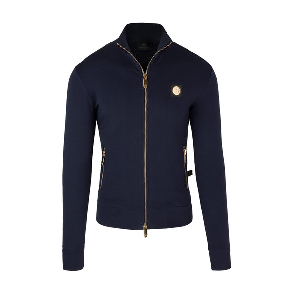 Full Signature tracksuit in navy with gold plated accessory