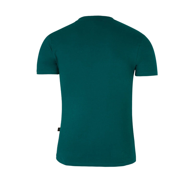 Green Signature T-shirt with gold plated badge