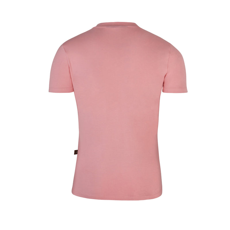 Pink Signature T-shirt with gold plated badge