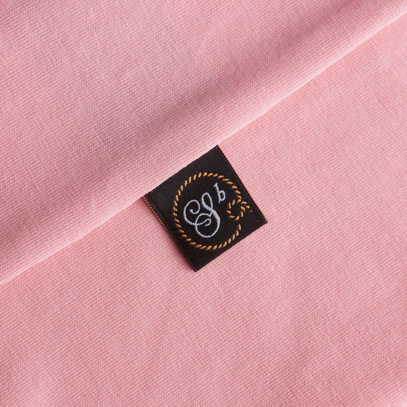 Pink Signature T-shirt with gold plated badge