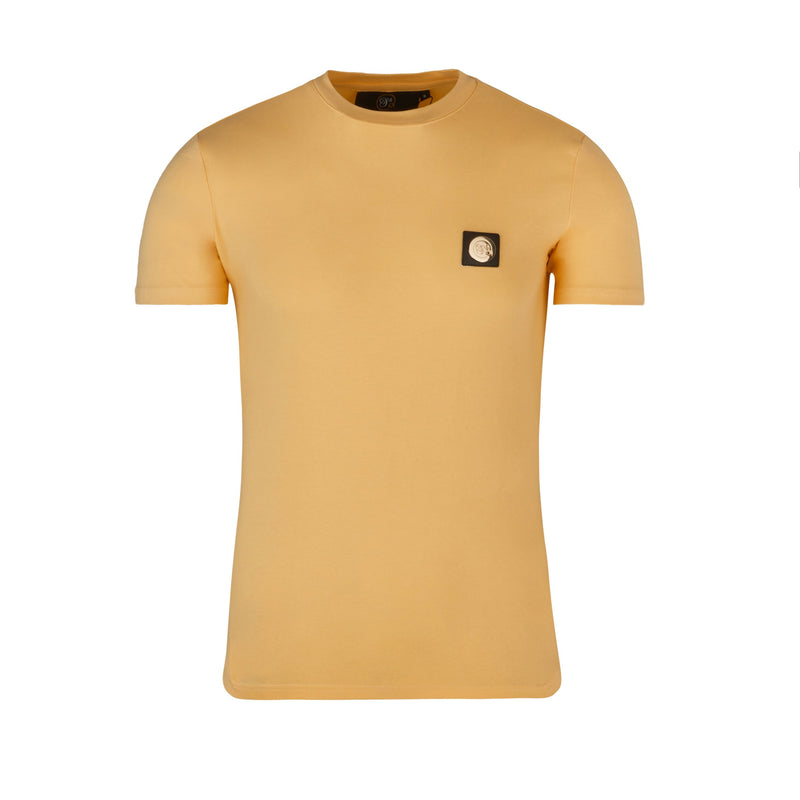 Yellow Signature T-shirt with gold plated badge