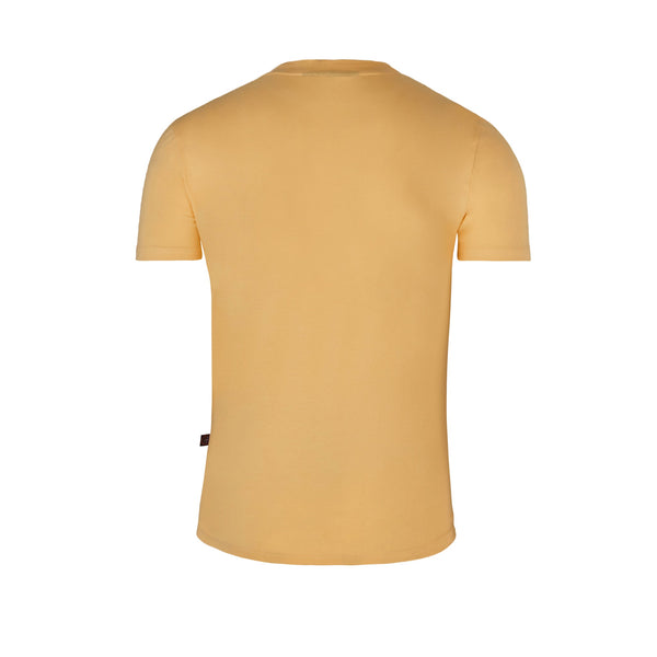 Yellow Signature T-shirt with gold plated badge